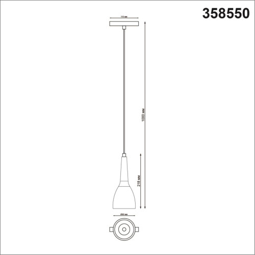 
                    Трековый однофазный светодиодный светильник Novotech Shino Flum 358550        
    
