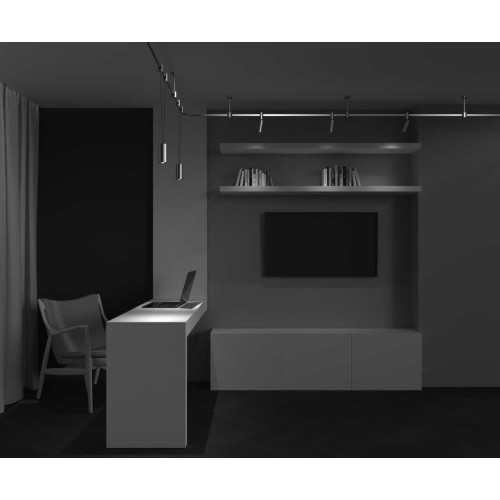
                    Трековый светильник Maytoni Technical TR157-1-12W4K-PT        
    