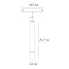 
                    Трековый светодиодный светильник Arte Lamp Rapid A2959PL-1BK        
    