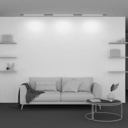 Трековый светодиодный светильник Maytoni Technical Basis TR030-2-24W2.7K-B