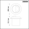 
                    Уличный светодиодный светильник Novotech Street Scala 358094        
    