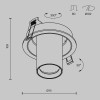 
                    Встраиваемый спот Maytoni Technical Focus S C094-GU10-MG        
    