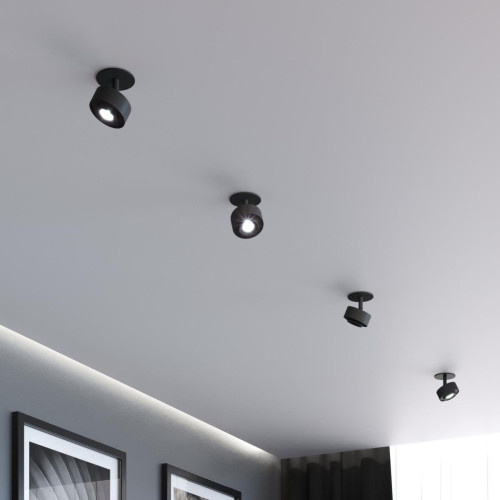 
                    Встраиваемый светодиодный светильник Elektrostandard Only 25089/LED 6W 4000K черный a064253        
    