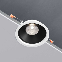 Встраиваемый светодиодный светильник Elektrostandard Slide 25083/LED 6W 4200K белый/чёрный a062942