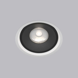 Встраиваемый светодиодный светильник Elektrostandard Slide 25083/LED 6W 4200K белый/чёрный a062942