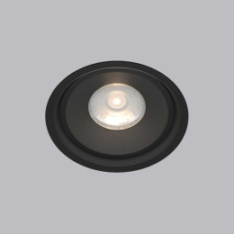 Встраиваемый светодиодный светильник Elektrostandard Slide 25083/LED 6W 4200K чёрный a062944