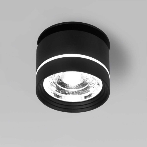 
                    Встраиваемый светодиодный светильник Elektrostandard Stark 25035/LED 8W 4200K чёрный a062932        
    