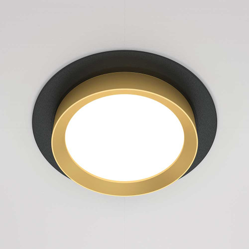 
                    Встраиваемый светильник Maytoni Hoop DL086-GX53-RD-BG        
    