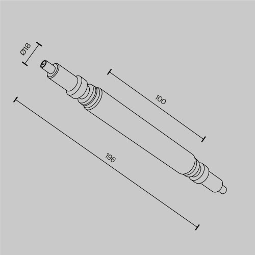 
                    Коннектор Maytoni Technical CA004RC-BS        
    