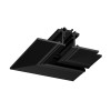 
                    Коннектор угловой внешний Maytoni Technical Accessories for tracks Levity TRA187CL-13B        
    