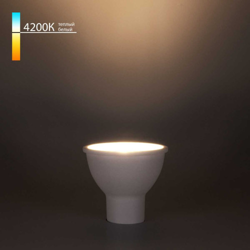 
                    Лампа светодиодная Elektrostandard GU10 7W 4200K матовая a050184        
    