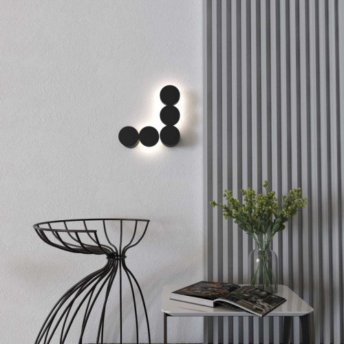 
                    Настенный светодиодный светильник Elektrostandard Brioni 40130/LED черный a064596        
    