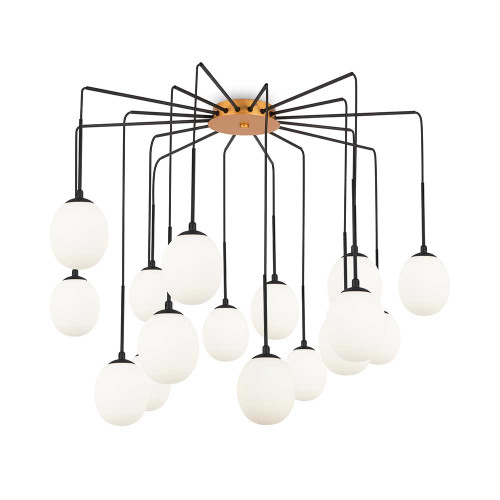 
                    Подвесная люстра Maytoni Branch MOD176PL-16G        
    