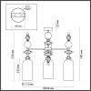 
                    Подвесная люстра Odeon Light Classic Bizet 4855/3C        
    