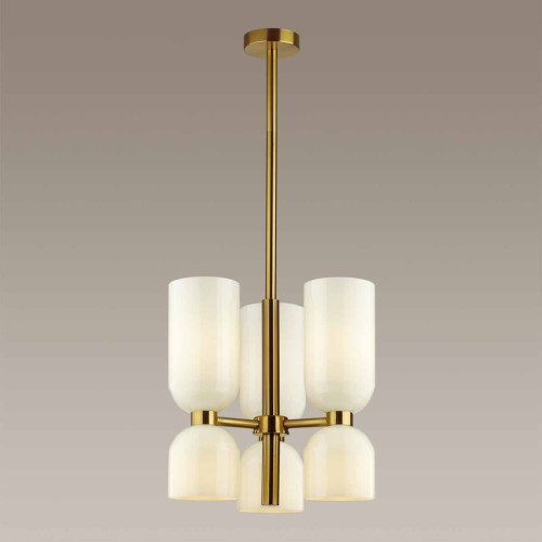 
                    Подвесная люстра Odeon Light Midcent Orinoco 4798/6        
    
