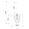 
                                            Подвесной светильник Escada 10173/1S                    
                