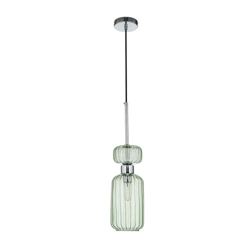 
                                            Подвесной светильник Escada Gloss 1141/1S Chrome/Green                    
                