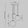 
                    Подвесной светильник Maytoni Basic form MOD321PL-03G1        
    