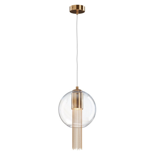 
                    Подвесной светильник Maytoni Flusso P095PL-01BZ        
    