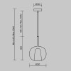 
                    Подвесной светильник Maytoni MOD271PL-01W2        
    