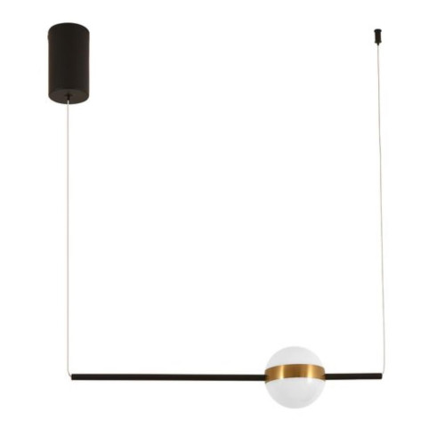 
                    Подвесной светодиодный светильник Arte Lamp Furud A2124SP-1BK        
    