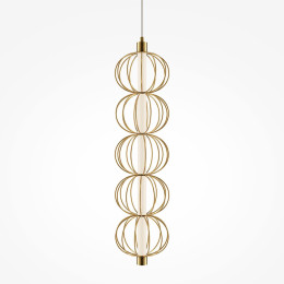 Подвесной светодиодный светильник Maytoni Golden Cage MOD216PL-L10G3K