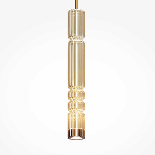 
                    Подвесной светодиодный светильник Maytoni Ordo MOD272PL-L12BS3K        
    
