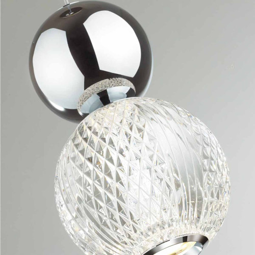 
                    Подвесной светодиодный светильник Odeon Light Crystal 5007/7L        
    