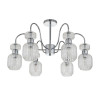 
                                            Потолочная люстра Escada Gloss 1141/6PL Chrome/Clear                    
                
