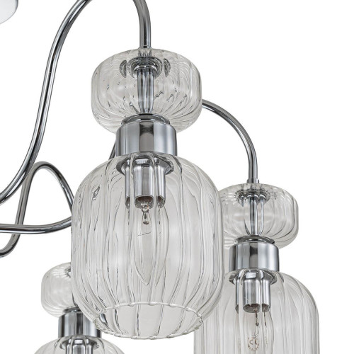 
                                            Потолочная люстра Escada Gloss 1141/6PL Chrome/Clear                    
                