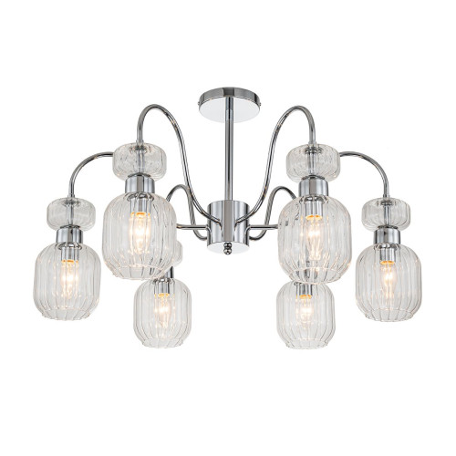 
                                            Потолочная люстра Escada Gloss 1141/6PL Chrome/Clear                    
                