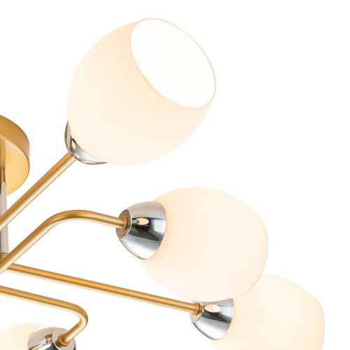 
                                            Потолочная люстра Escada Hope 1132/8P Gold                    
                