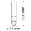 
                    Потолочный светильник Maytoni Technical Lipari C026CL-01W        
    
