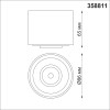 
                    Потолочный светодиодный светильник Novotech Over Gesso 358811        
    