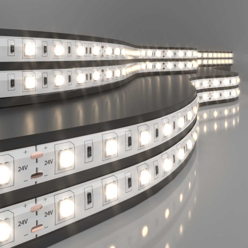 
                    Светодиодная влагозащищенная лента Elektrostandard 14,4W/m 60LED/m 5050SMD теплый белый 5M a052968        
    