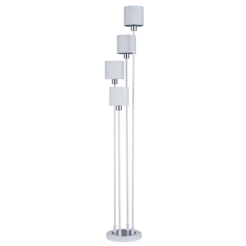 
                                            Торшер Escada Denver 1109/4 White/Silver                    
                
