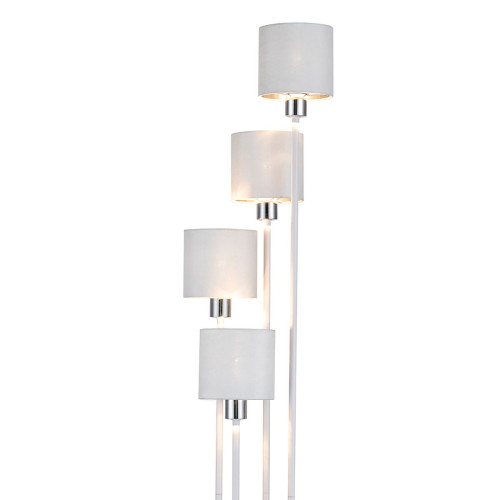 
                                            Торшер Escada Denver 1109/4 White/Silver                    
                