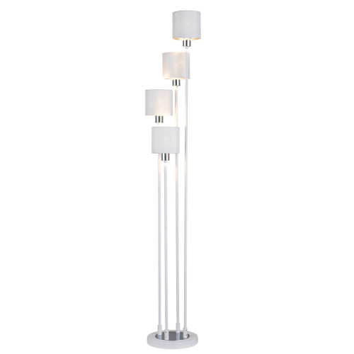 
                                            Торшер Escada Denver 1109/4 White/Silver                    
                