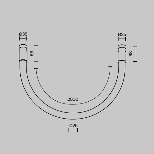 
                    Трековый светильник Maytoni Technical TR154-1-27W3K-BS        
    