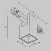 
                    Трековый светодиодный светильник Maytoni Technical Magnetic Exility Alfa TR121-2-7W4K-W        
    