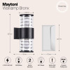 
                    Уличный настенный светильник Maytoni Bronx O576WL-02B        
    
