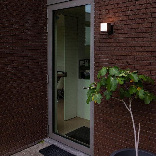 
                    Уличный настенный светодиодный светильник Arte Lamp Belgrade A5193AL-1BK        
    