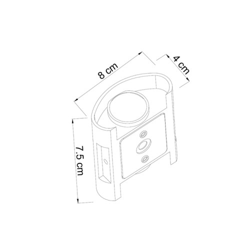
                    Уличный настенный светодиодный светильник Arte Lamp Bosto A3122AL-2WH        
    