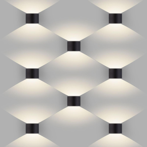 
                    Уличный настенный светодиодный светильник Elektrostandard 1518 Techno LED Blade черный a038828        
    