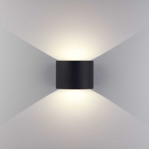 
                    Уличный настенный светодиодный светильник Elektrostandard 1518 Techno LED Blade черный a038828        
    