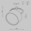 
                    Встраиваемый светодиодный спот Maytoni Onda DL024-12W4K-B        
    