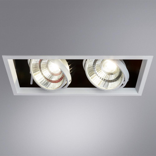 
                    Встраиваемый светодиодный светильник Arte Lamp Merga A8450PL-2WH        
    