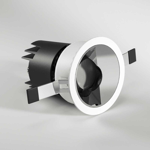 
                    Встраиваемый светодиодный светильник Elektrostandard Inline 25090/LED 10W 3000K белый/хром a064612        
    