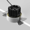 
                    Встраиваемый светодиодный светильник Maytoni Round DL058-12W3K-TRS-BS        
    