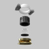 
                    Встраиваемый светодиодный светильник Maytoni Round DL058-12W3K-TRS-BS        
    